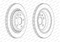 Bromsskiva PREMIER DDF1802C Ferodo