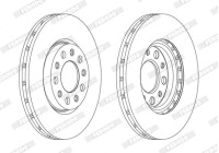 Bromsskiva PREMIER DDF1956C Ferodo