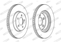 Bromsskiva PREMIER DDF2065C Ferodo