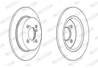 Bromsskiva PREMIER DDF2071C Ferodo