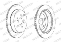 Bromsskiva PREMIER DDF2072C Ferodo