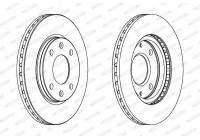 Bromsskiva PREMIER DDF214 Ferodo