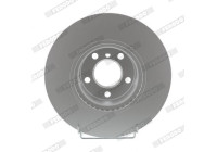 Bromsskiva PREMIER DDF2314C-1 Ferodo