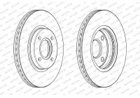 Bromsskiva PREMIER DDF2461C Ferodo