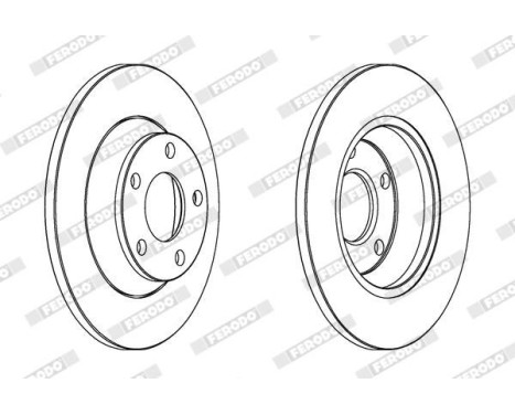 Bromsskiva PREMIER DDF759 Ferodo, bild 2