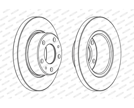 Bromsskiva PREMIER FCR194A Ferodo