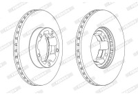 Bromsskiva PREMIER FCR261A Ferodo