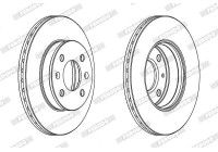Bromsskiva PREMIER High Carbon DDF1529C Ferodo