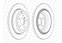 Bromsskiva PREMIER High Carbon DDF1530C Ferodo