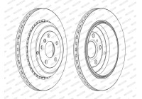 Bromsskiva PREMIER High Carbon DDF1531C Ferodo
