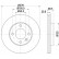 Bromsskiva PRO 8DD 355 100-191 Hella