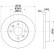 Bromsskiva PRO 8DD 355 101-241 Hella