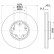 Bromsskiva PRO 8DD 355 108-121 Hella