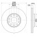 Bromsskiva PRO 8DD 355 109-621 Hella