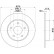 Bromsskiva PRO 8DD 355 110-401 Hella