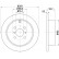 Bromsskiva PRO 8DD 355 110-491 Hella