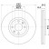 Bromsskiva PRO 8DD 355 111-321 Hella