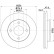 Bromsskiva PRO 8DD 355 111-511 Hella