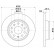 Bromsskiva PRO 8DD 355 112-141 Hella