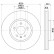 Bromsskiva PRO 8DD 355 113-911 Hella