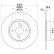 Bromsskiva PRO 8DD 355 114-781 Hella