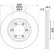 Bromsskiva PRO 8DD 355 115-231 Hella