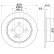 Bromsskiva PRO 8DD 355 115-261 Hella