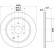 Bromsskiva PRO 8DD 355 115-851 Hella