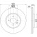 Bromsskiva PRO 8DD 355 115-881 Hella