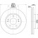 Bromsskiva PRO 8DD 355 116-311 Hella