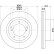 Bromsskiva PRO 8DD 355 116-551 Hella