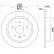 Bromsskiva PRO 8DD 355 116-831 Hella