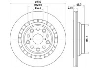 Bromsskiva PRO 8DD 355 116-941 Hella