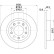 Bromsskiva PRO 8DD 355 117-241 Hella