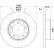 Bromsskiva PRO 8DD 355 117-271 Hella