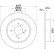 Bromsskiva PRO 8DD 355 117-301 Hella