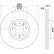 Bromsskiva PRO 8DD 355 117-331 Hella