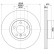 Bromsskiva PRO 8DD 355 117-741 Hella