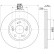 Bromsskiva PRO 8DD 355 118-131 Hella