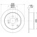 Bromsskiva PRO 8DD 355 118-851 Hella