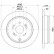 Bromsskiva PRO 8DD 355 118-901 Hella