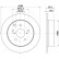 Bromsskiva PRO 8DD 355 119-121 Hella