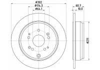 Bromsskiva PRO 8DD 355 119-221 Hella
