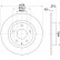 Bromsskiva PRO 8DD 355 119-391 Hella