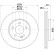 Bromsskiva PRO 8DD 355 119-411 Hella