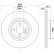Bromsskiva PRO 8DD 355 119-441 Hella