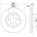 Bromsskiva PRO 8DD 355 119-581 Hella