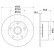 Bromsskiva PRO 8DD 355 120-151 Hella, miniatyr 2