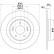 Bromsskiva PRO 8DD 355 120-431 Hella