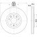 Bromsskiva PRO 8DD 355 120-501 Hella